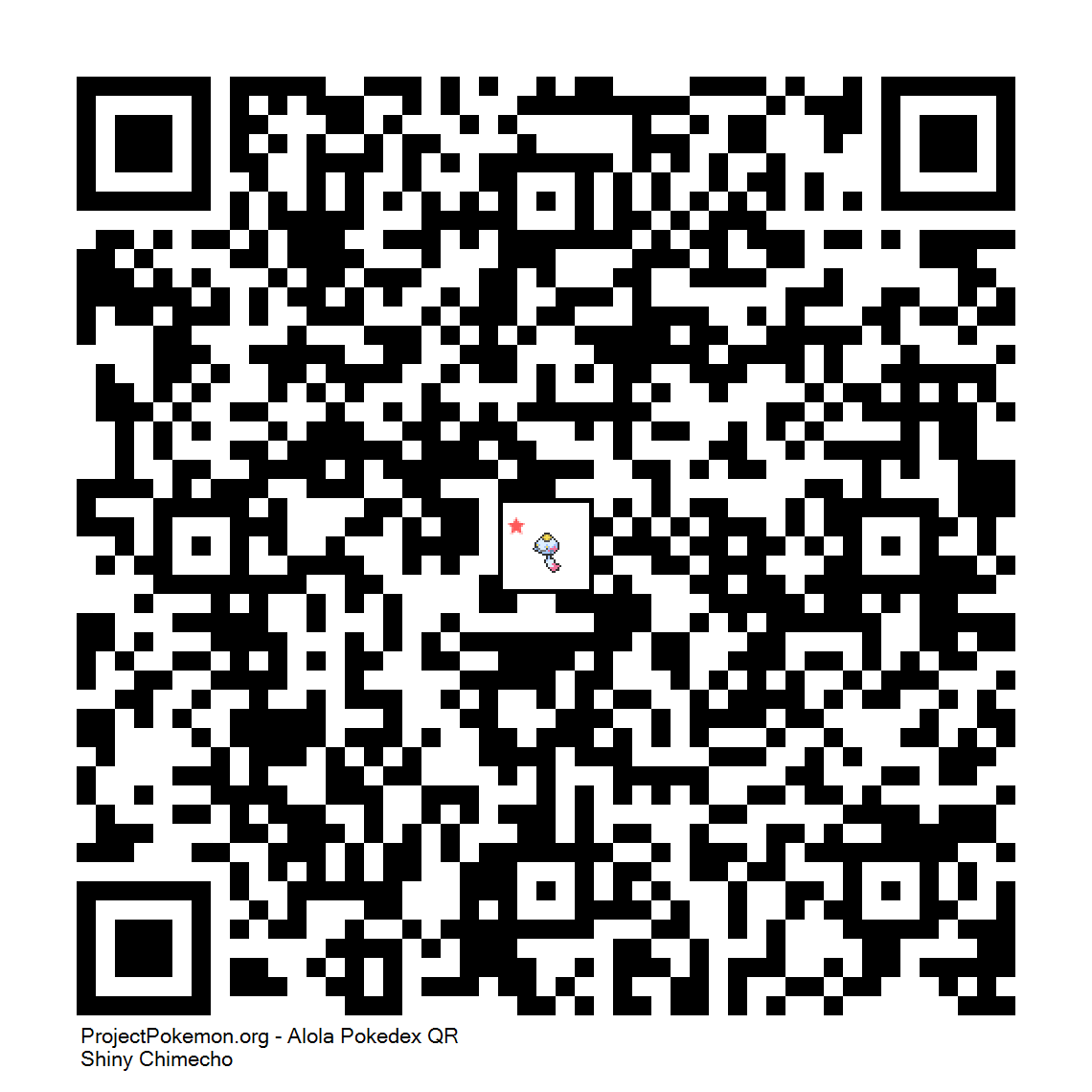 Cdigo QR de Chimecho variocolor